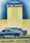 Preview: Borgward Modellprogramm 1952 Automobilprospekt (10141)